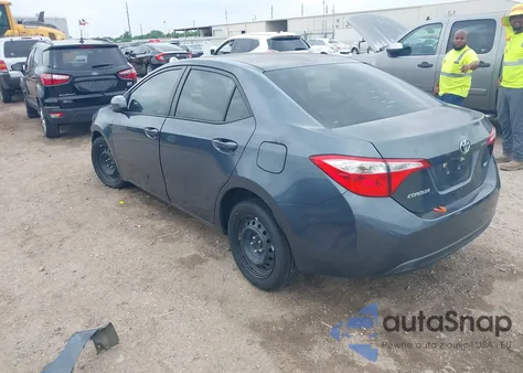 2015 Toyota Corolla Le из США, поврежденный, VIN 5YFBURHEXFP258087